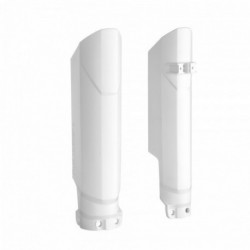 Protections de fourche Polisport WP KTM HVA GAS GAS SHERCO couleur blanc