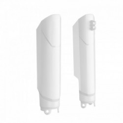 Protections de fourche Polisport YAMAHA couleur blanc