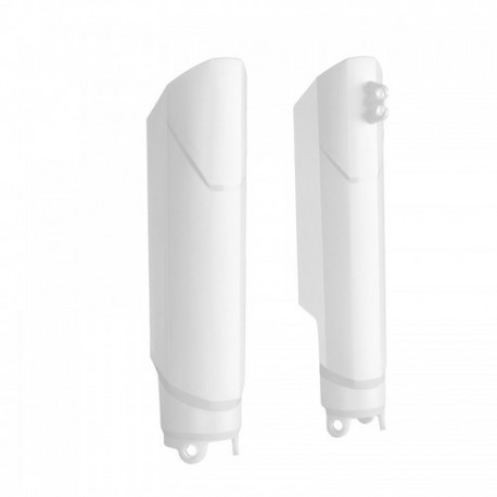 Protections de fourche Polisport YAMAHA couleur blanc