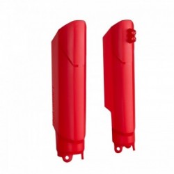 Protections de fourche Polisport CR / 450 CRF couleur rouge