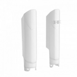 Protections de fourche Polisport WP KTM HVA GAS GAS SHERCO couleur blanc