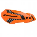 Protèges mains Polisport MX FLOW couleur noir orange