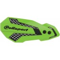 Protèges mains Polisport MX FLOW couleur noir vert