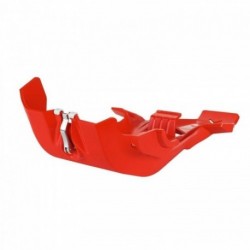 Sabot moteur plastique Polisport couleur rouge