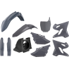 Kit plastiques Polisport 125 YZ / 250 YZ 2002 à 2021 Restyle avec boite à air couleur gris