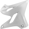 Paire d'ouïes de radiateurs Polisport 125 YZ / 250 YZ 2015 à 2021 couleur blanc
