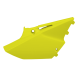 Plaques latérales numéro Polisport 125 YZ / 250 YZ 2015 à 2021 couleur jaune fluo