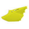 Plaques latérales numéro Polisport 125 YZ / 250 YZ 2015 à 2021 couleur jaune fluo