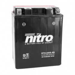 BATTERIE 12V 12 Ah YTX14AHL-BS NITRO sans entretien