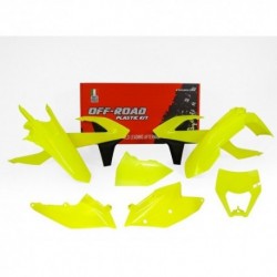 Kit plastiques Rtech Jaune Fluo