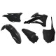 Kit plastiques Rtech Kawasaki Noir