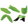Kit plastiques Rtech Kawasaki Vert Fluo