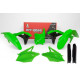 Kit plastiques Rtech Kawasaki vert fluo