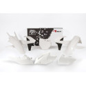 Kit plastiques Rtech KTM Blanc