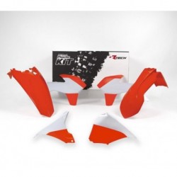 Kit plastiques Rtech KTM Orange Fluo