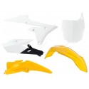 Kit plastiques Rtech Yamaha Jaune YZ