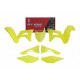 Kit plastiques Rtechs Honda Fluo Jaune