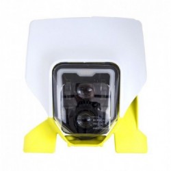 Plaque Phare Rtech + led Blanc/HSQ jaune