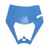 Face plastique de plaque phare Rtech bleu clair