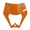 Face plastique de plaque phare Rtech Orange K