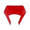 Face plastique de plaque phare Rtech Rouge