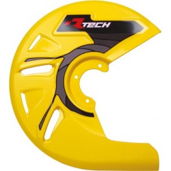 Protection de disque de frein avant Rtech couleur Jaune RMZ