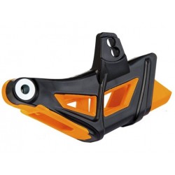 Guide Chaîne monobloc Rtech Noir/Orange KTM