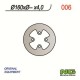 Disque de frein NG BRAKES rond fixe