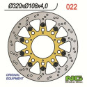 Disque de frein NG BRAKES rond flottant