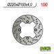 Disque de frein NG BRAKES rond fixe