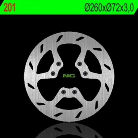 Disque de frein NG BRAKES rond fixe