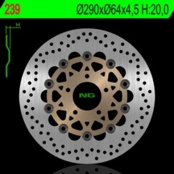 Disque de frein NG BRAKES rond flottant