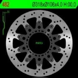 Disque de frein NG BRAKES rond flottant