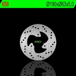 Disque de frein NG BRAKES rond fixe