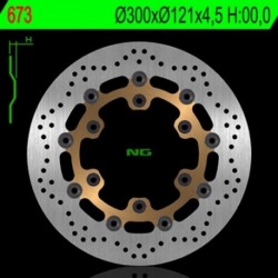 Disque de frein NG BRAKES rond flottant