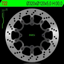 Disque de frein NG BRAKES rond flottant
