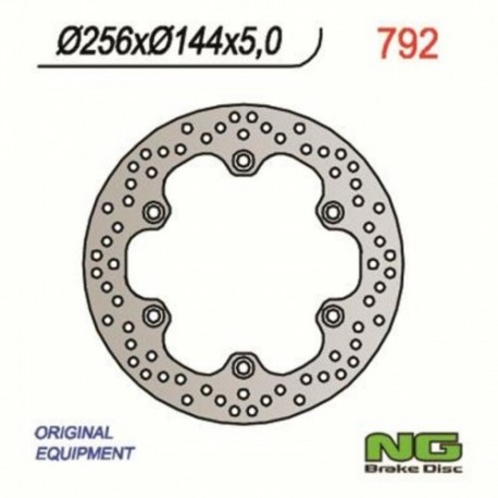 Disque de frein NG BRAKES rond fixe