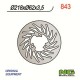 Disque de frein NG BRAKES rond fixe