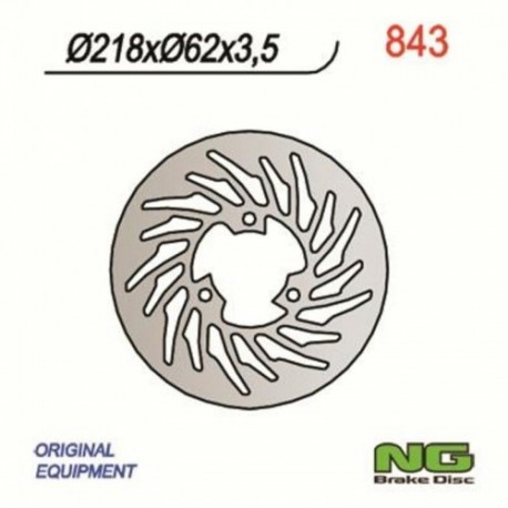 Disque de frein NG BRAKES rond fixe