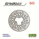 Disque de frein NG BRAKES rond fixe