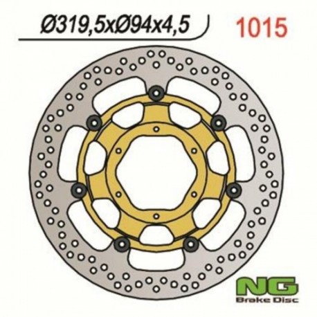 Disque de frein NG BRAKES rond flottant