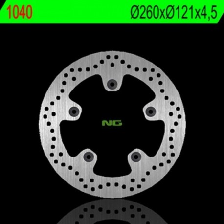 Disque de frein NG BRAKES rond fixe