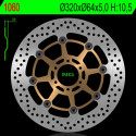 Disque de frein NG BRAKES rond flottant