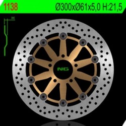 Disque de frein NG BRAKES rond flottant