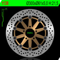 Disque de frein NG BRAKES rond flottant