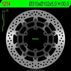 Disque de frein NG BRAKES rond flottant (centre en acier)