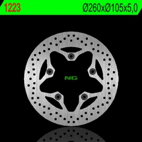 Disque de frein NG BRAKES rond fixe