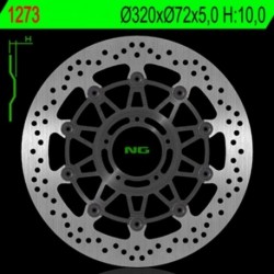 Disque de frein NG BRAKES rond flottant
