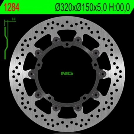Disque de frein NG BRAKES rond flottant