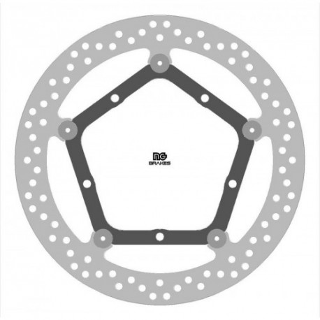 Disque de frein NG BRAKES rond flottant